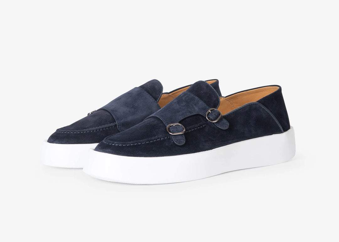 🔥30% OFF🔥SLIP-ON SUEDE DOUBLE BUCKLE SHOES