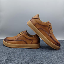 Men's retro casual leather shoes