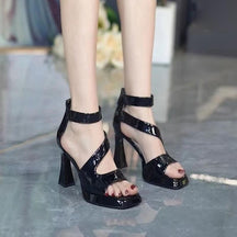 Women's thick sole platform sandals