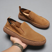 Men's Leather Breathable Casual Slip-on Loafers