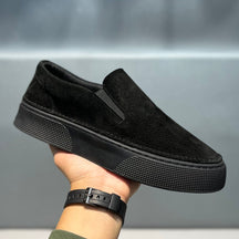 Men's Suede Slip On Casual Shoes