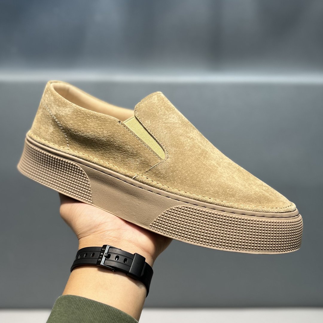 Men's Suede Slip On Casual Shoes