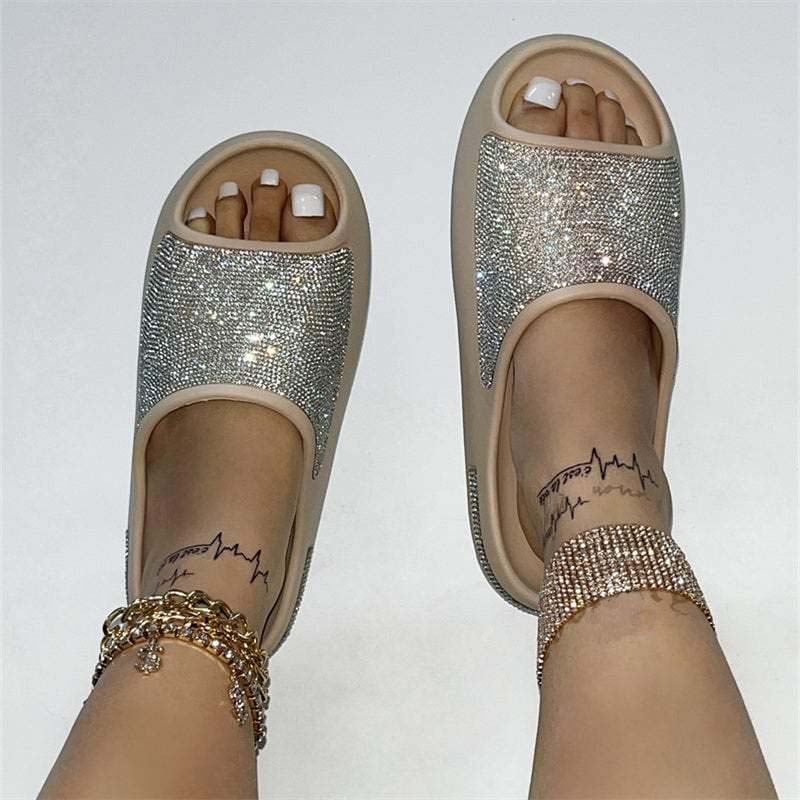 Soft Thick Sole Summer Slides Slippers for Women
