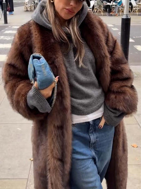 Cosy Faux Fur Coat