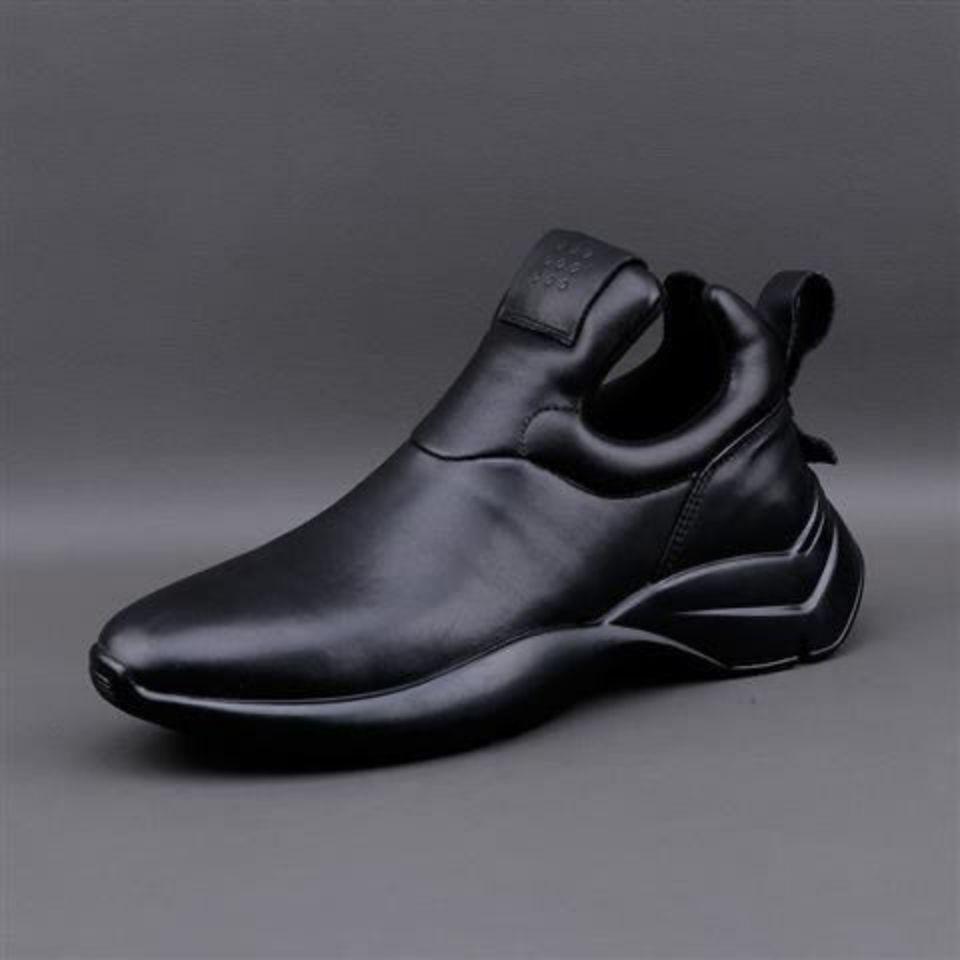 Men's Autumn Winter Fleece Thick-soled Casual Shoes