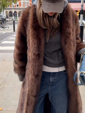 Cosy Faux Fur Coat