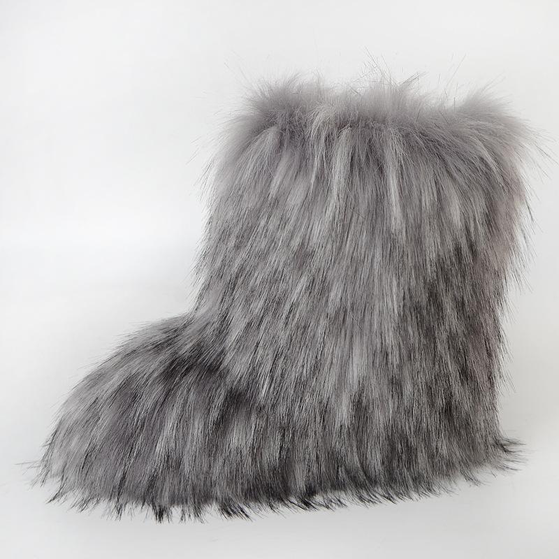 Faux Fur Warm Boots