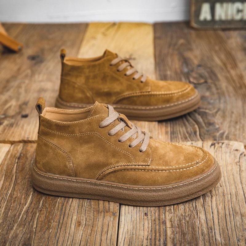 High Top Casual Suede Vintage Boots