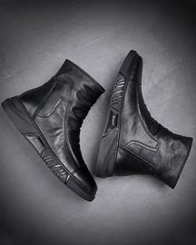 Men's Black Leather Boots