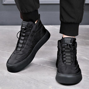 Men's Winter Velvet Warm High Top Casual Shoes