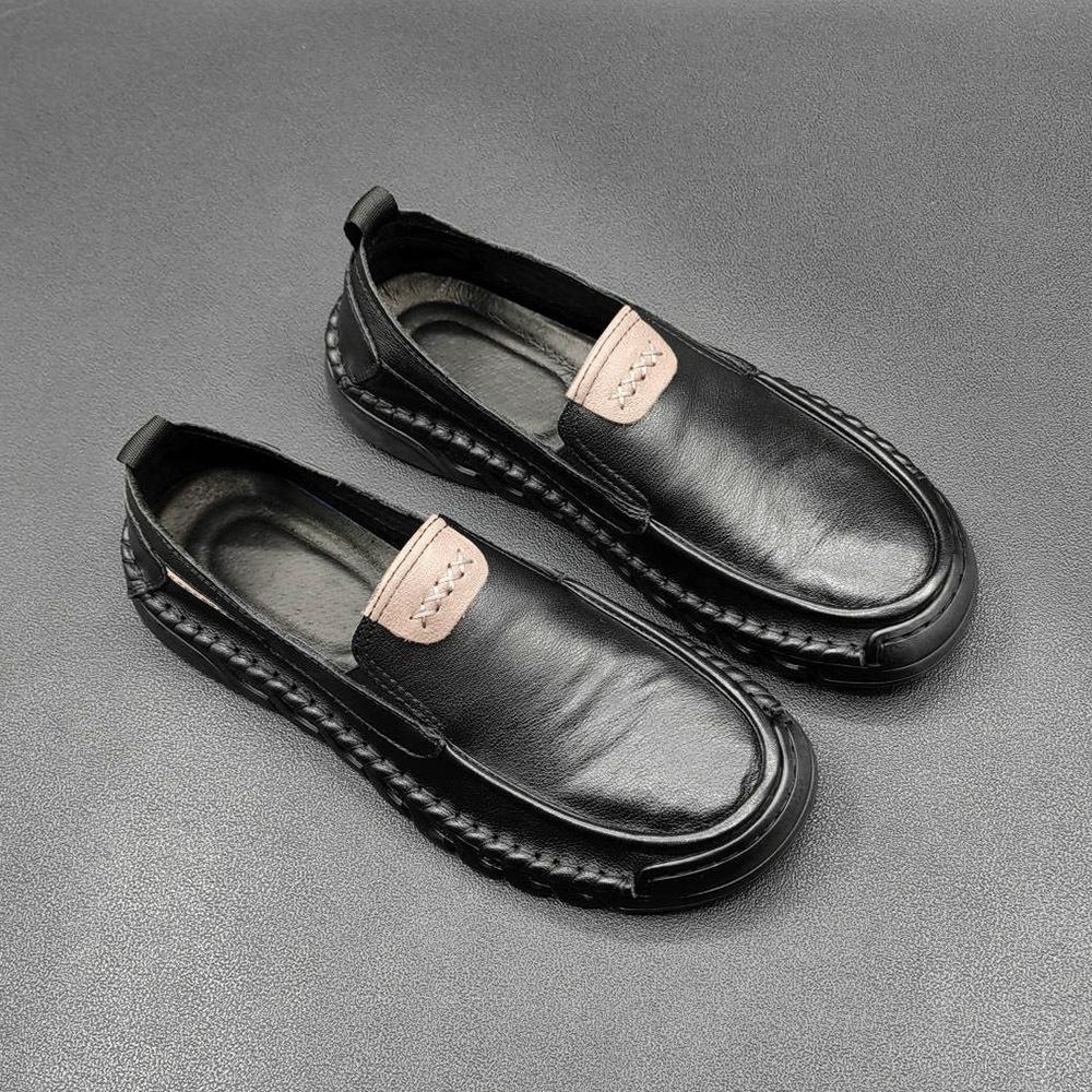 Men's Genuine Leather Slip-on Shoes