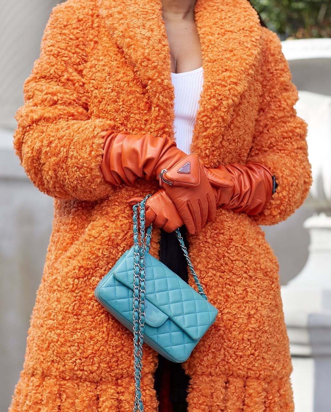 Orange Long Coat