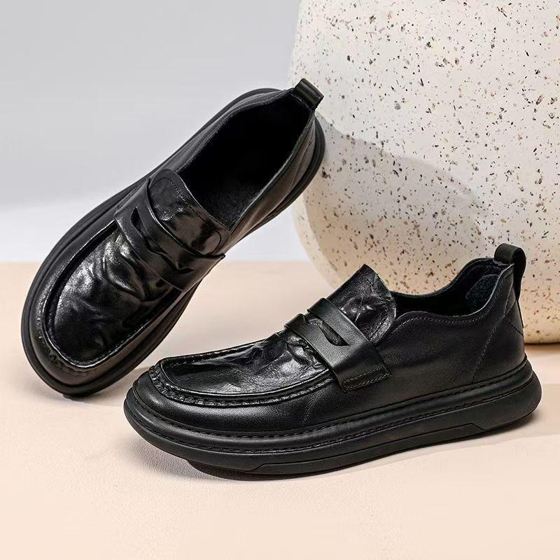 Men's genuine leather casual shoes