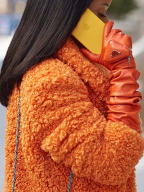 Orange Long Coat