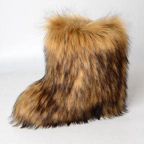 Faux Fur Warm Boots