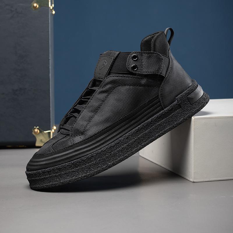 Men's High-Top Lightweight Casual Fleece Shoes