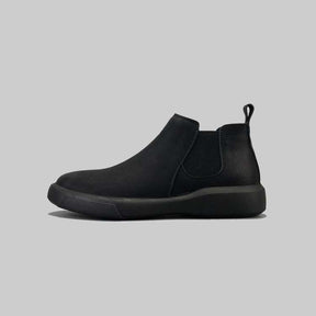 Men's High-top Leather Short Chelsea Boots