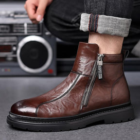 Men's Winter Fleece Warm High Boots