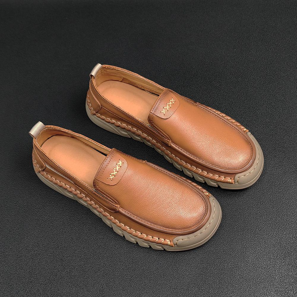 Men's Genuine Leather Slip-on Shoes