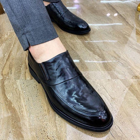 Men's business casual leather shoes