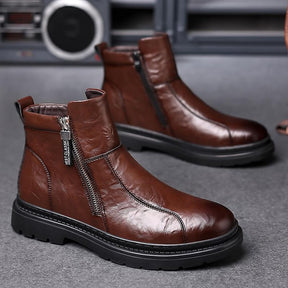 Men's Winter Fleece Warm High Boots