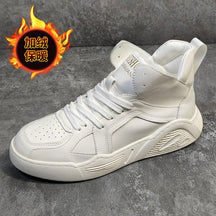 Men's Autumn Winter Sports Fleece High-Top Casual Shoes