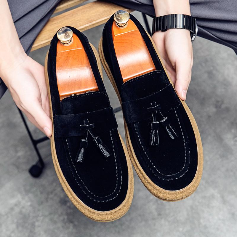 Men's Fringed Slip-on Loafers