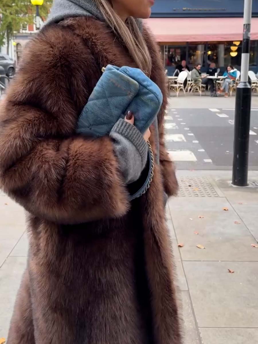 Cosy Faux Fur Coat