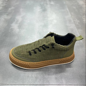 Men's casual corduroy breathable shoes