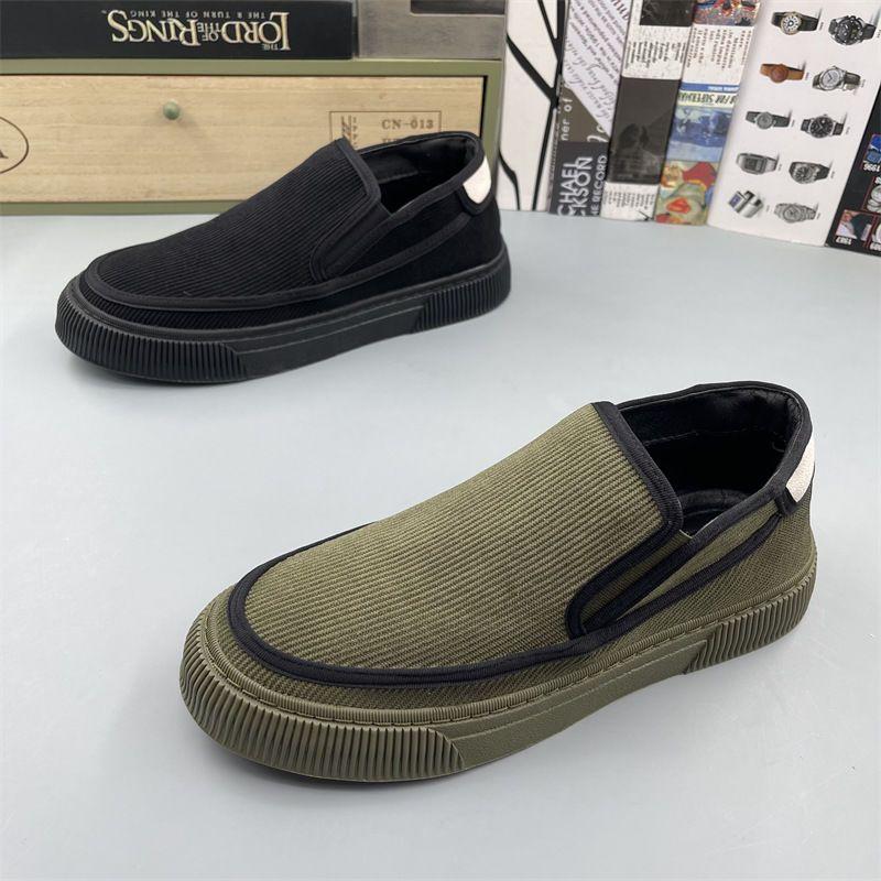 Men's Corduroy Slip-on Shoes