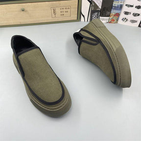 Men's Corduroy Slip-on Shoes