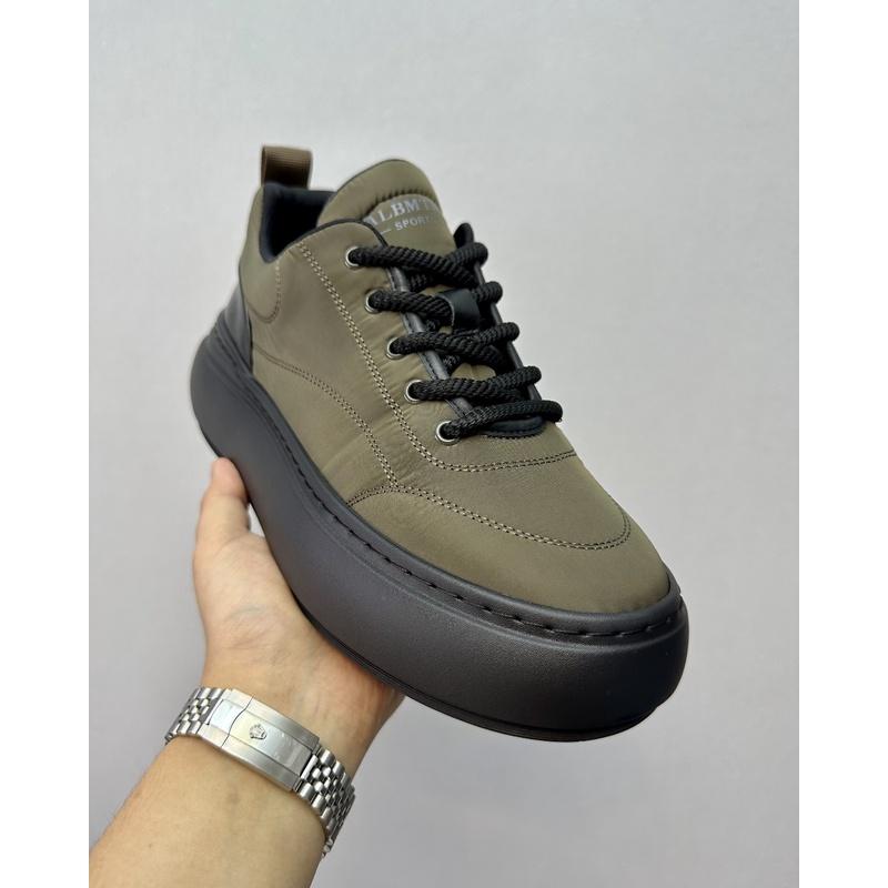 Men's casual sports low-cut round toe breathable shoes