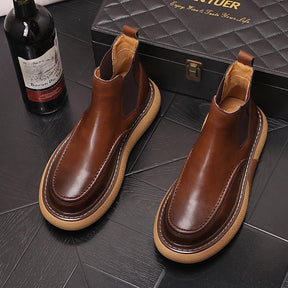 Men's Autumn Winter Slip-on Chelsea Boots