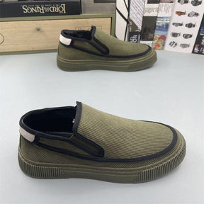 Men's Corduroy Slip-on Shoes