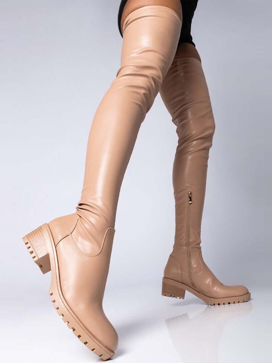 Surgical Thigh High Stretch Boots
